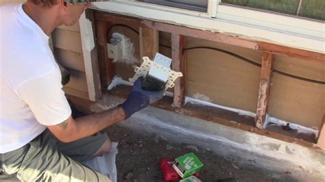 how to install a junction box in stucco|stucco siding box installation.